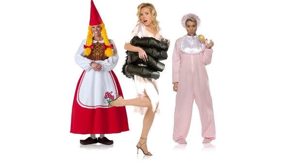 Women's novelty costume collection banner