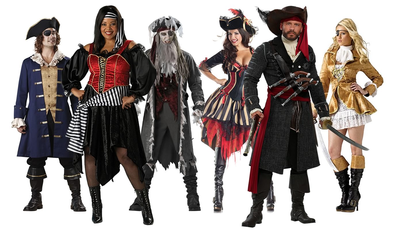 Women's Rogue Pirate Wench Costume
