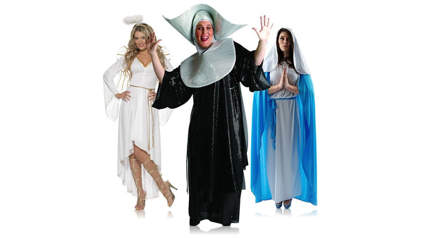 Women's religious costume collection banner