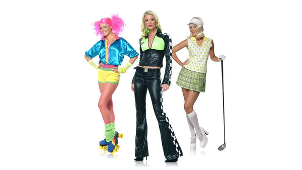 Women's sport costume collection banner
