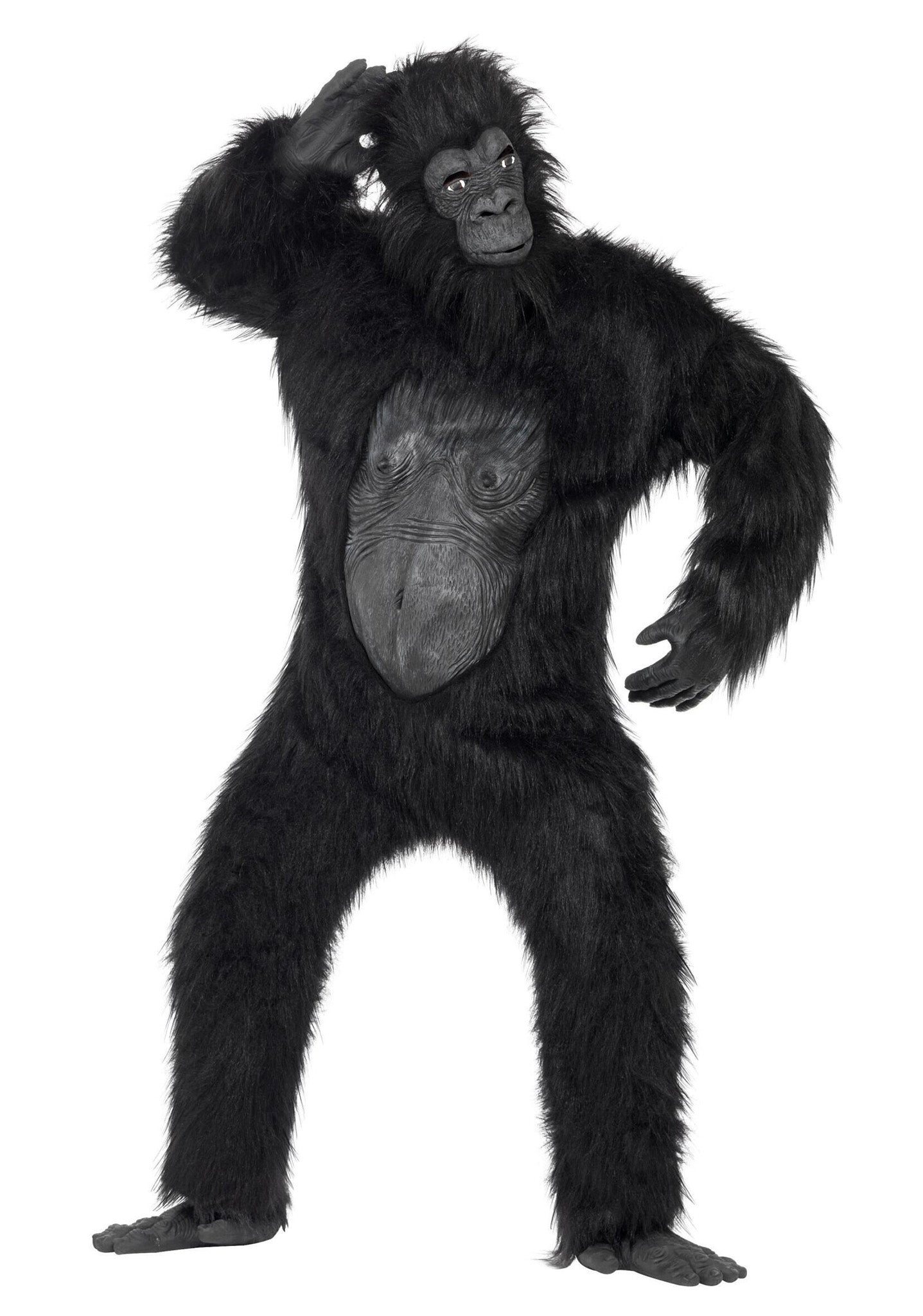 Full size Gorilla costume with full head, hands and feet