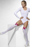 Buy Stockings with Satin Bow White-Hot Pink