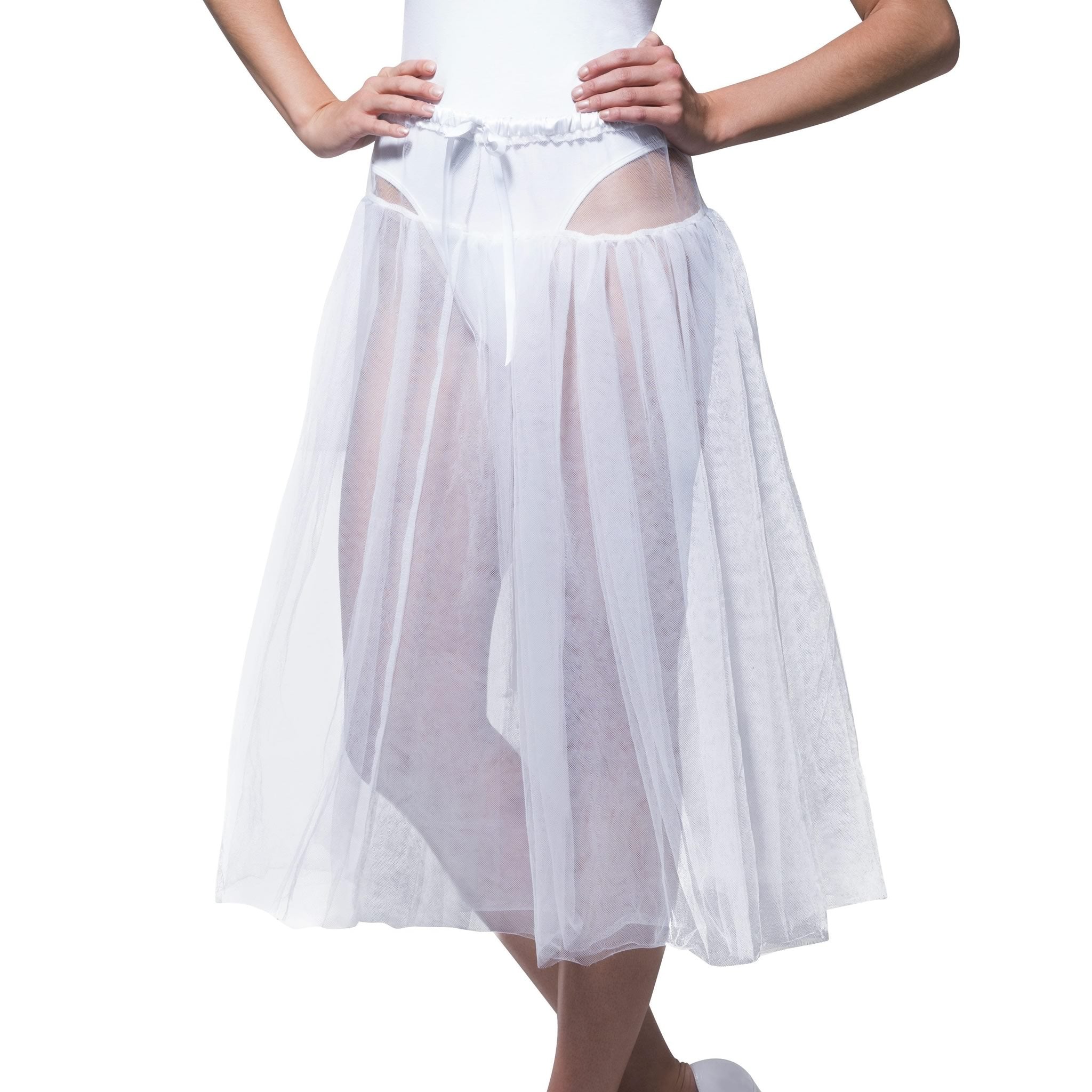 1950s white petticoat