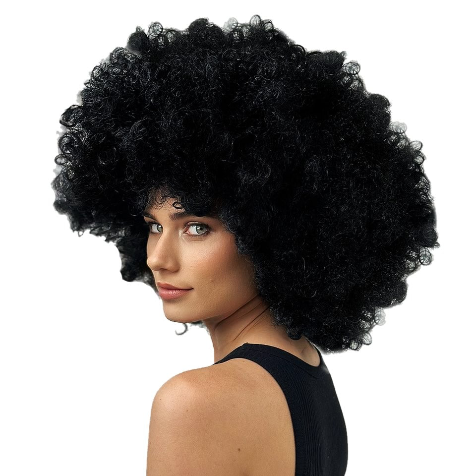 Buy Super Jumbo Afro Wig Black