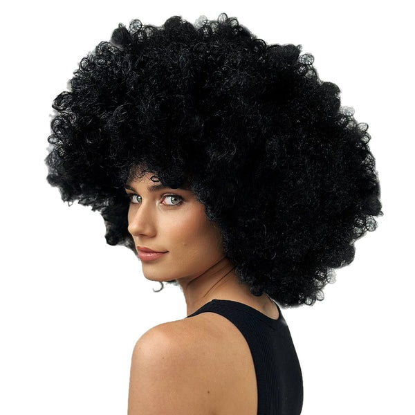 Buy Super Jumbo Afro Wig Black
