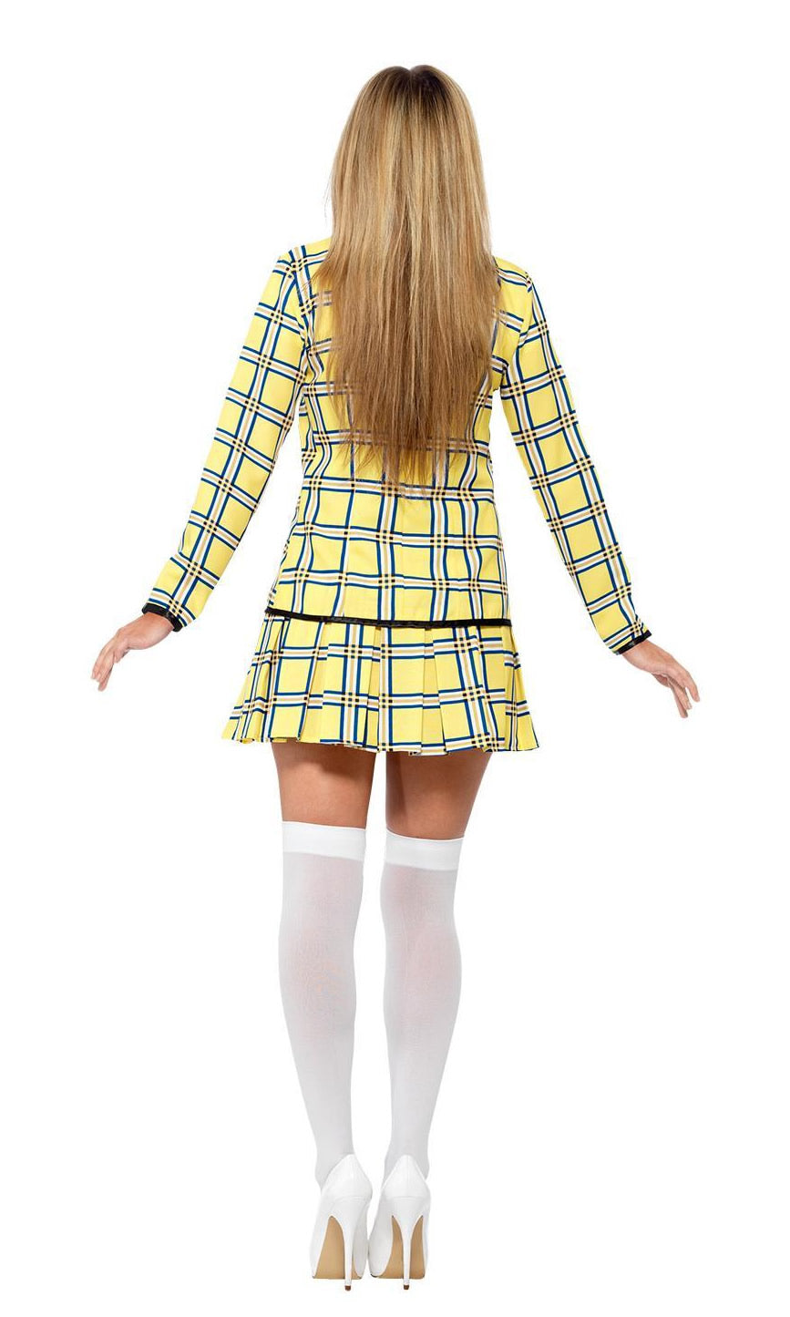 Back of Clueless Cher jacket, top and skirt