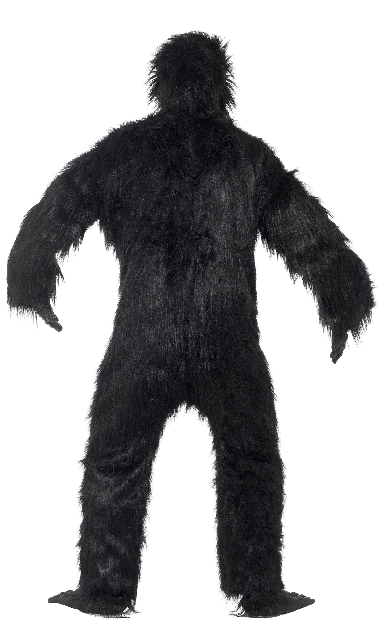 Back of Gorilla costume with full head, hands and feet