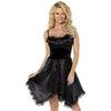 Black knee length dress