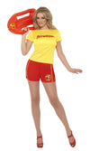 Baywatch shorts and top costume with logo