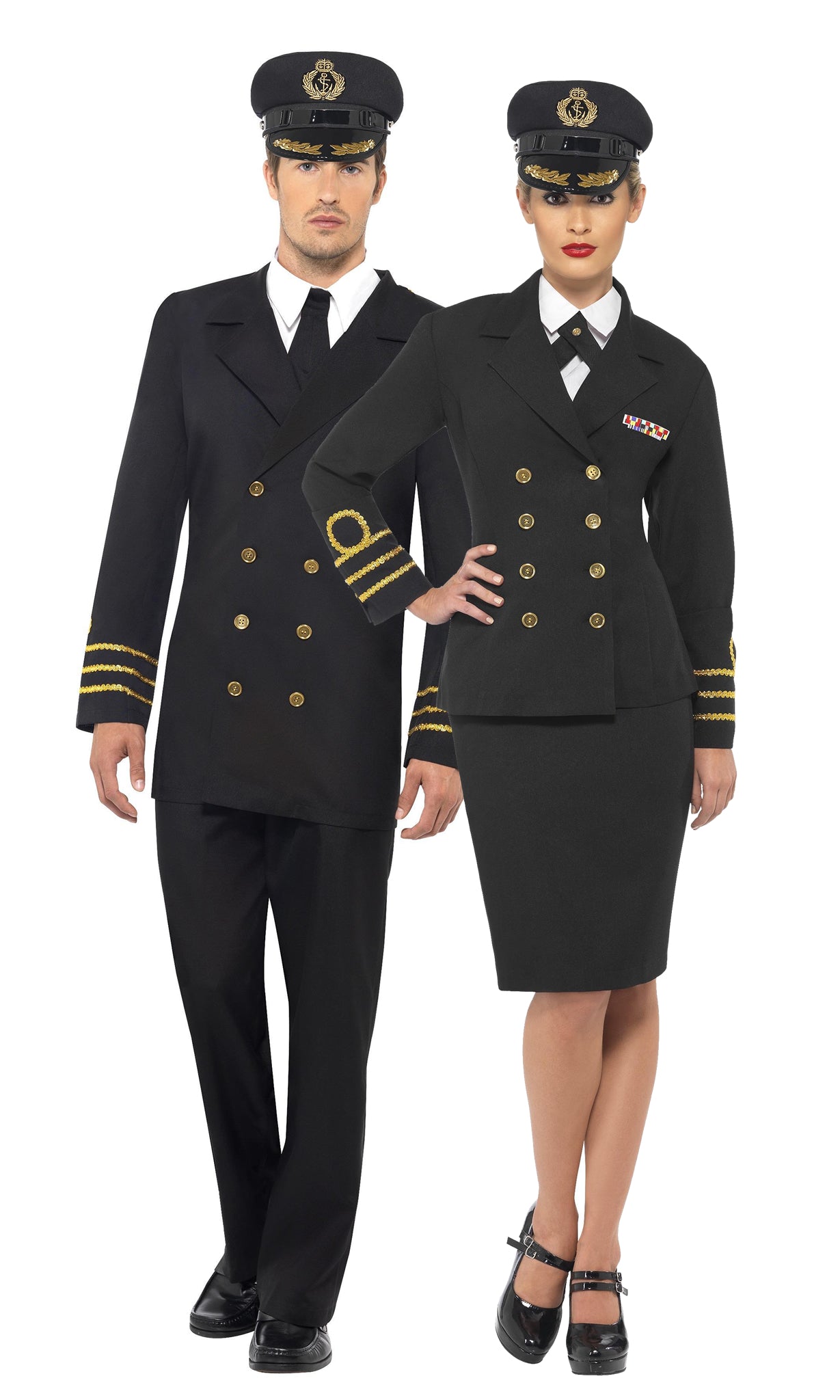 Navy Officer Black