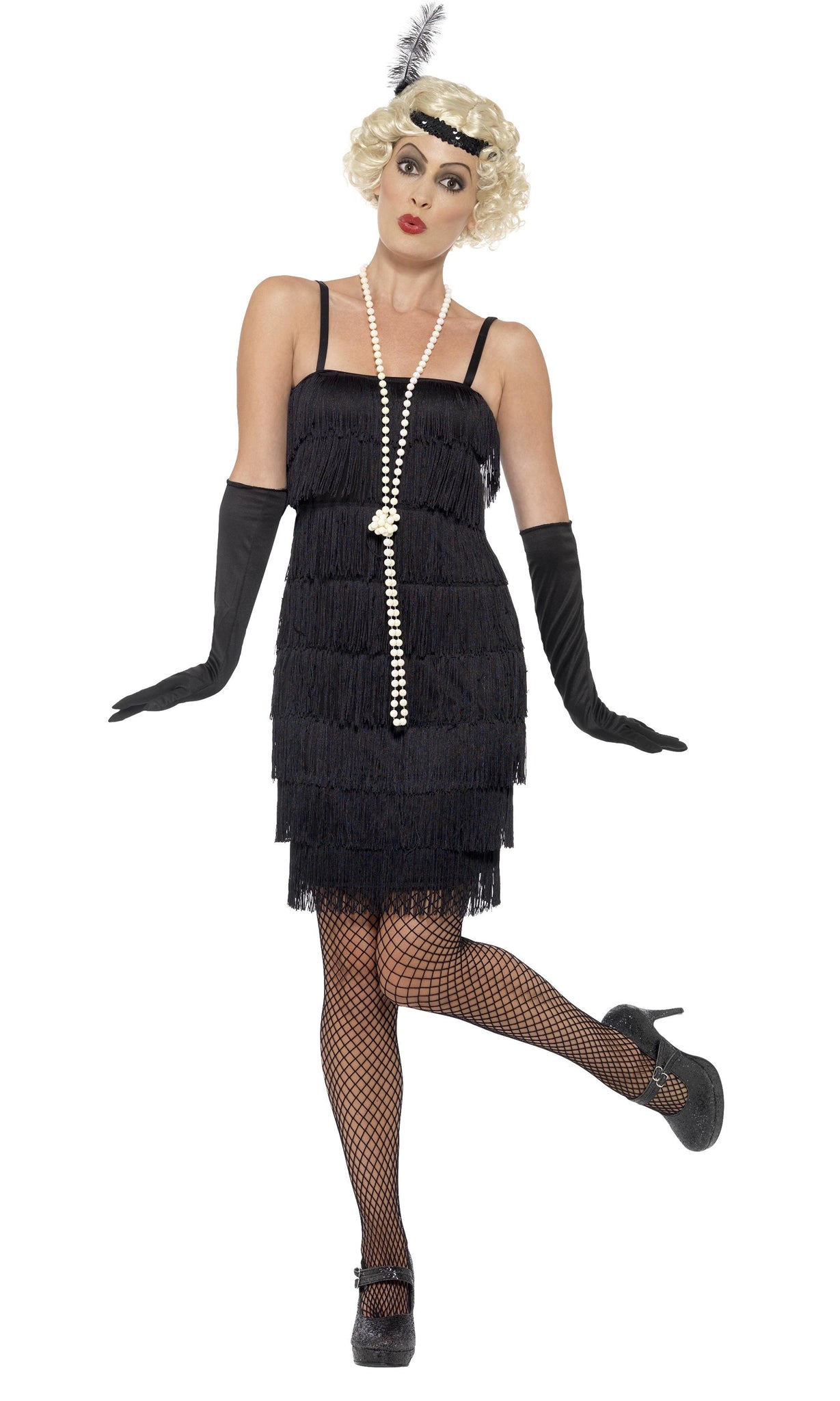 Buy Fringe Flapper Short Black