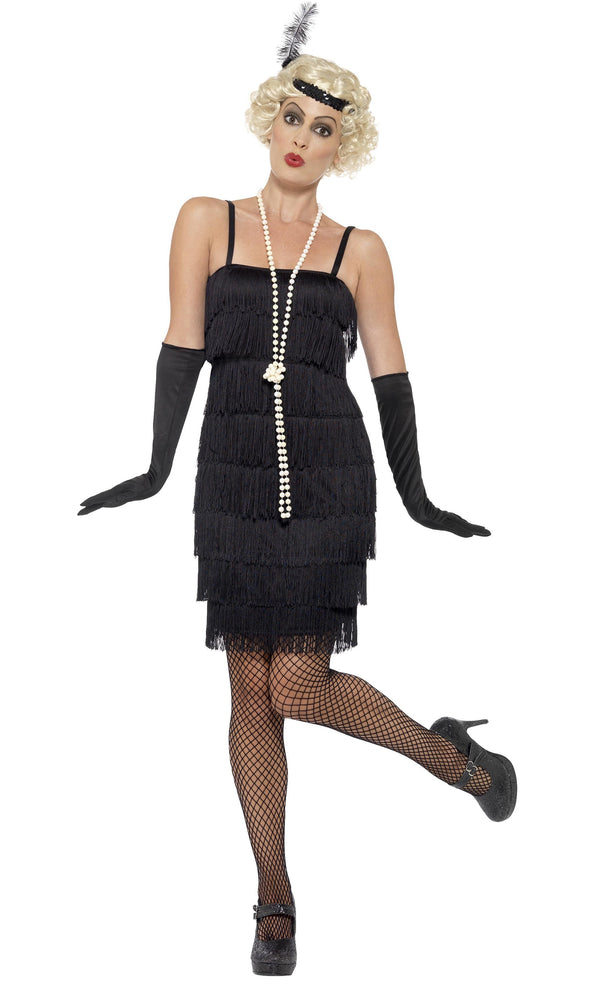 Buy Fringe Flapper Short Black
