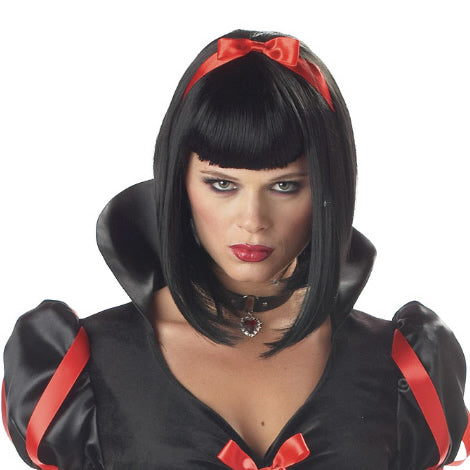 Black version of snow white  wig