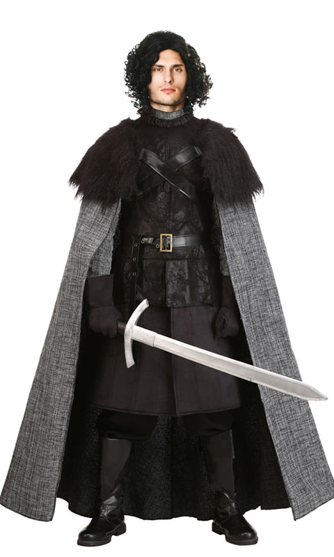 John Sno long coat, gloves, wig and tunic