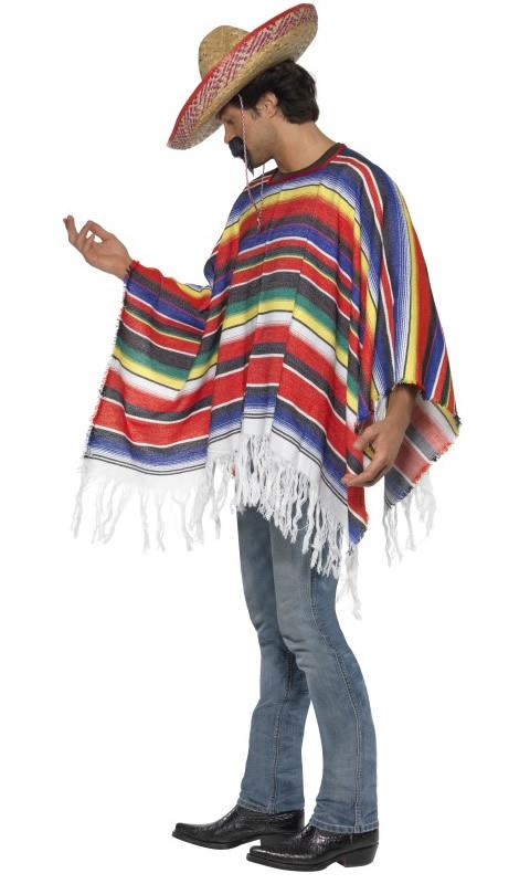 Rainbow poncho