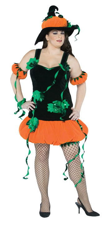 Pumpkin Witch Plus Size