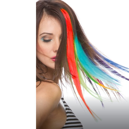 Hair Extensions Red 18 inch clip-in