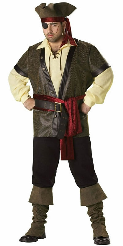 Rustic Pirate Plus Size