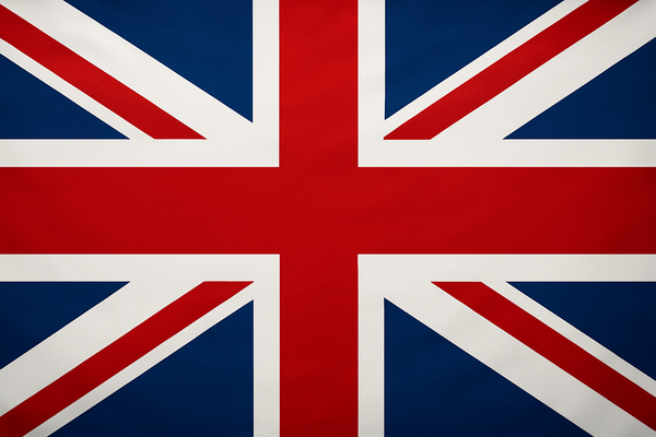 British flag for the mens Austin Powers costume collection