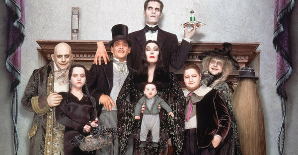Women's Addams family costume banner