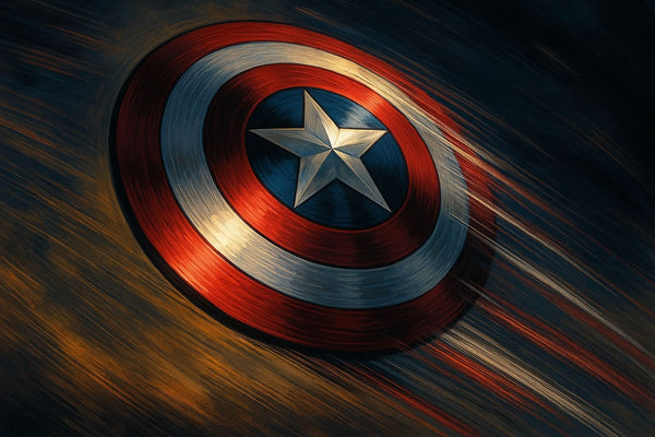 Captain America shield for the costume collection