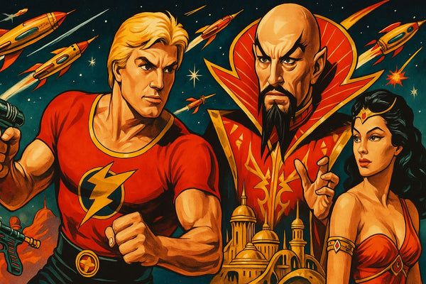Flash Gordon and Ming the Merciless for the costume collection