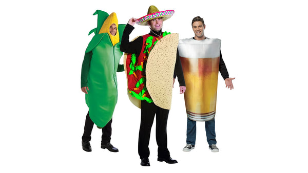 Mens food costume collection banner