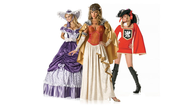 Women's historical costumes