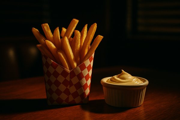 Fries and mayo for the Pulp Fiction costume collection