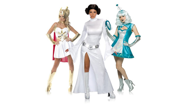 Women's space & future costume collection banner