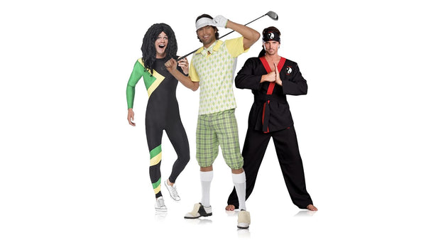Men's sport costume collection banner