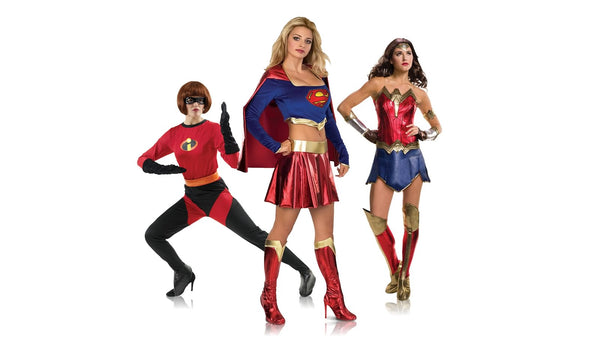 superheroes and villains costumes