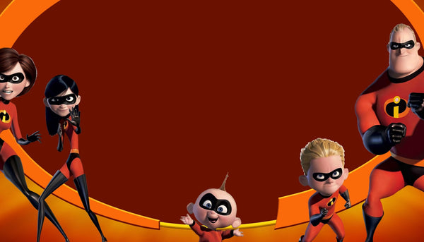 The Incredibles costume collection banner