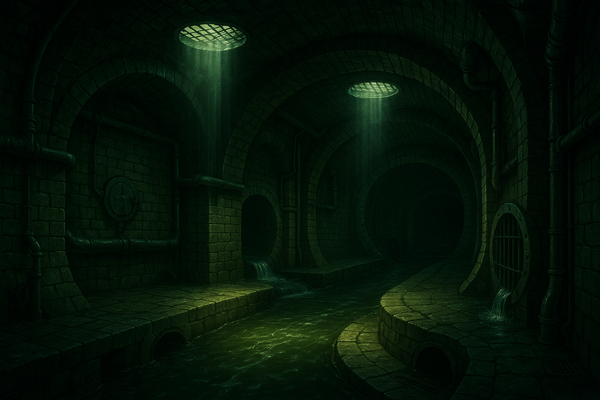 A sewer for the TMNT costume collection