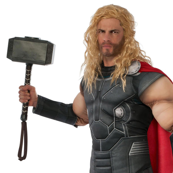 Thor holding a hammer