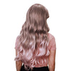 Buy Silver Grey with Light Pink Tips Wavy Long Deluxe Fashion Wig