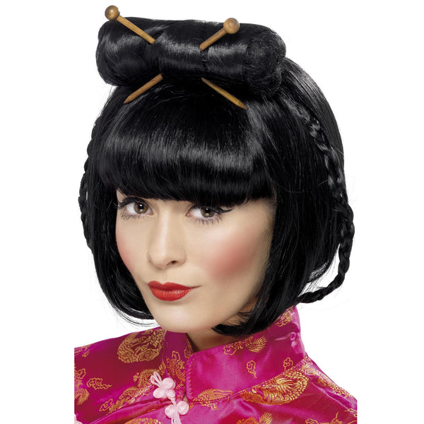 Buy Oriental Lady Wig Black