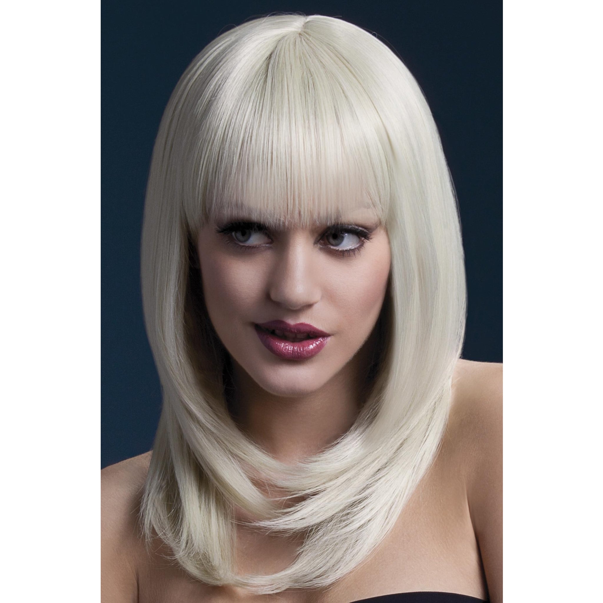 Long blonde fashion wig