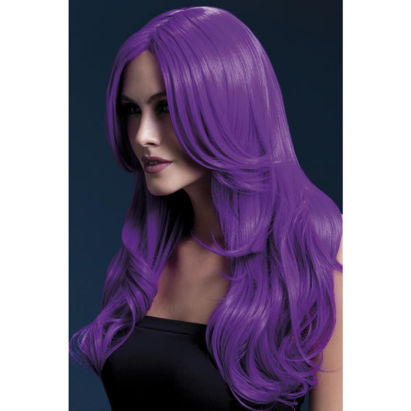 Buy Khloe Wig Deluxe Purple