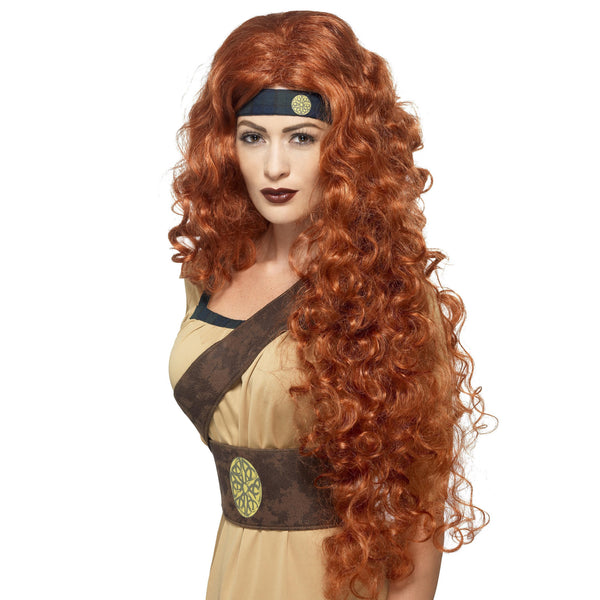 Buy Scottish Warrior Queen Wig Auburn