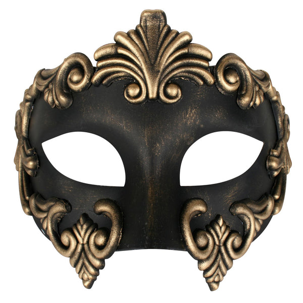 Buy Lorenzo Gold and Black Eye Mask