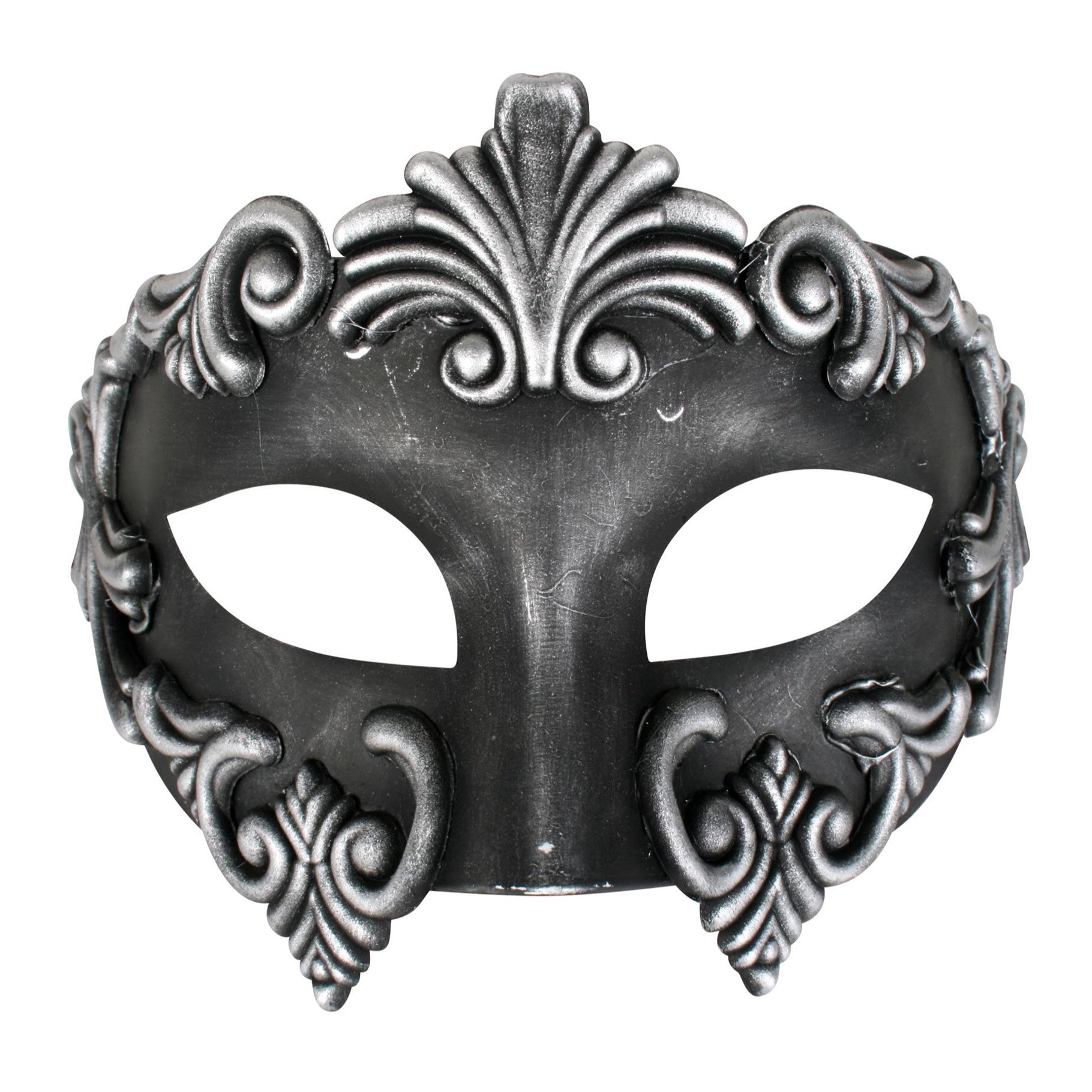 Buy Lorenzo Silver and Black Eye Mask