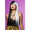 Buy Downtown Diva Wig Deluxe Black and White