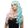 Buy Cotton Candy Angel Wig Deluxe Pink and Blue