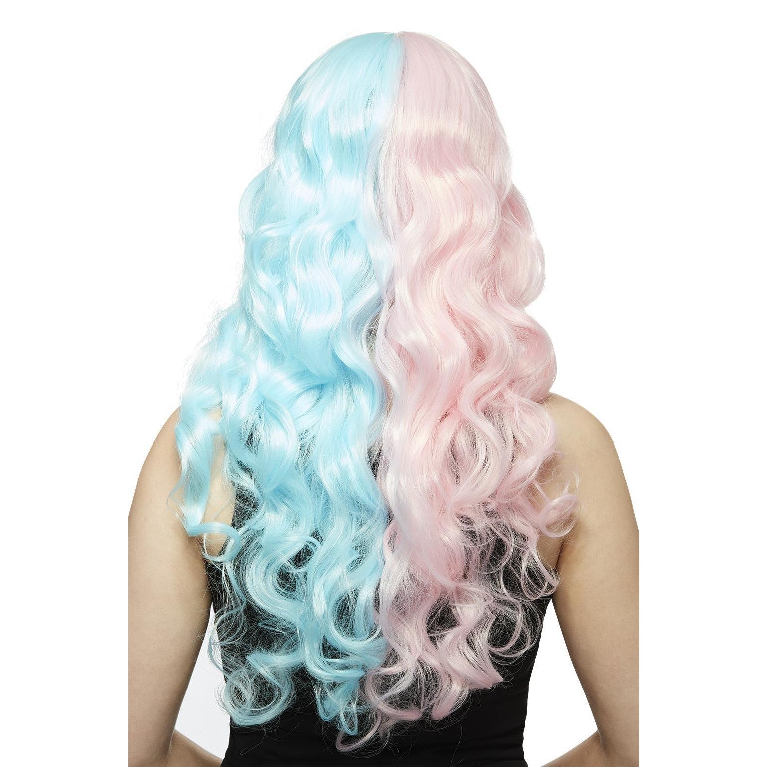 Buy Cotton Candy Angel Wig Deluxe Pink and Blue