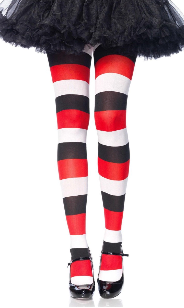 Buy Striped Tights Darling Doll in Red Black and White