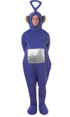 A man in a purple Tinky Winky Teletubbies costume