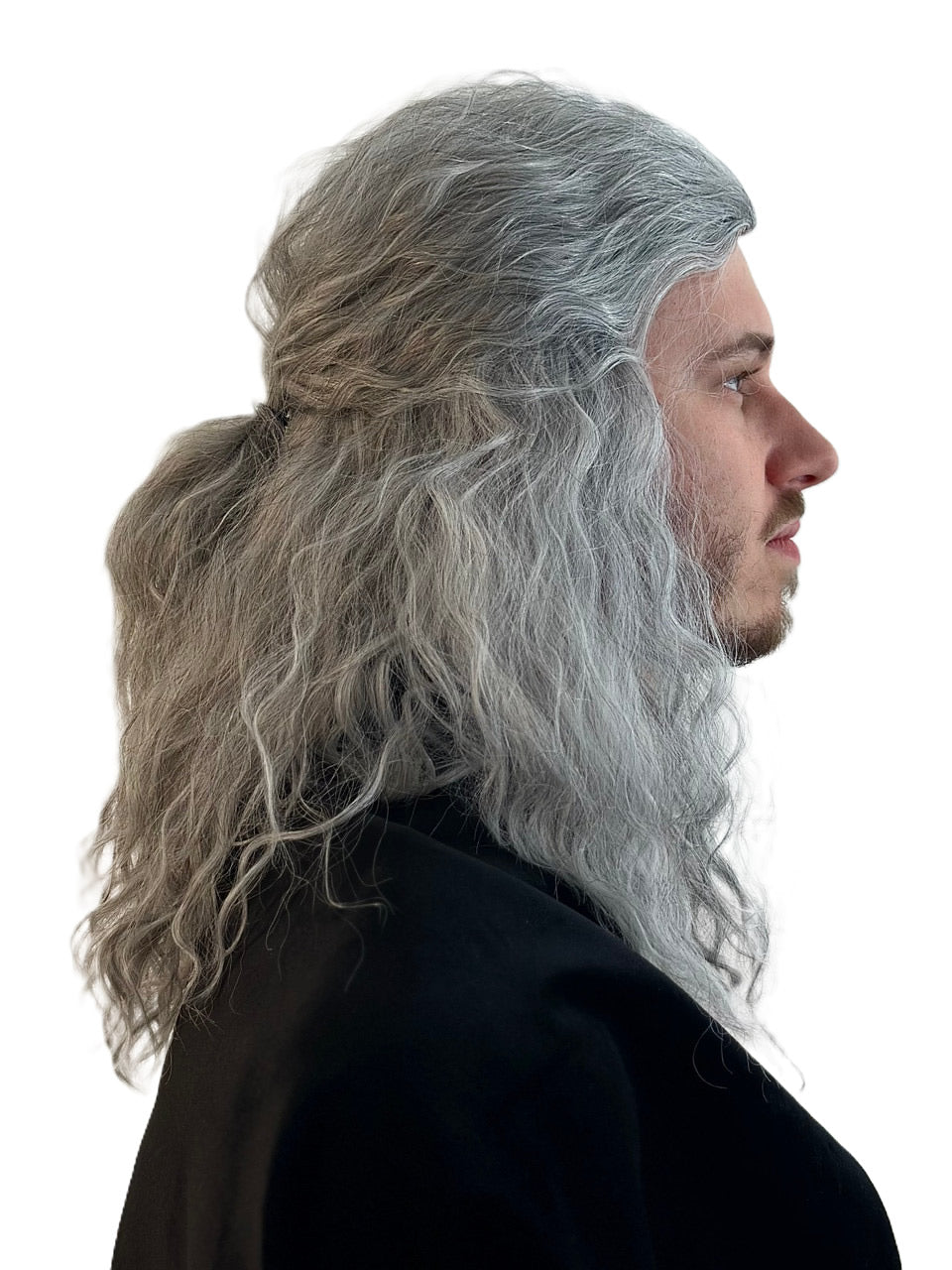 Buy Witcher Warrior Wig Grey