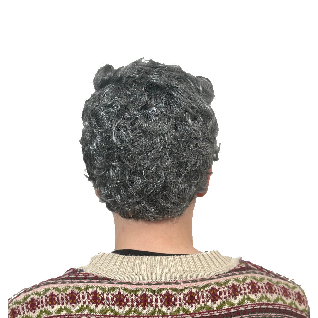 Buy Grandpa Curls Wig Grey