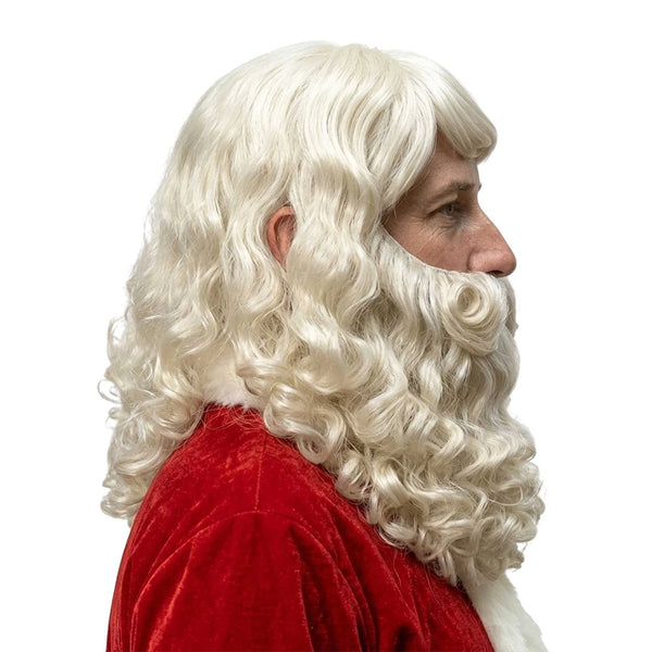 Buy Classic Santa Wig and Beard Deluxe